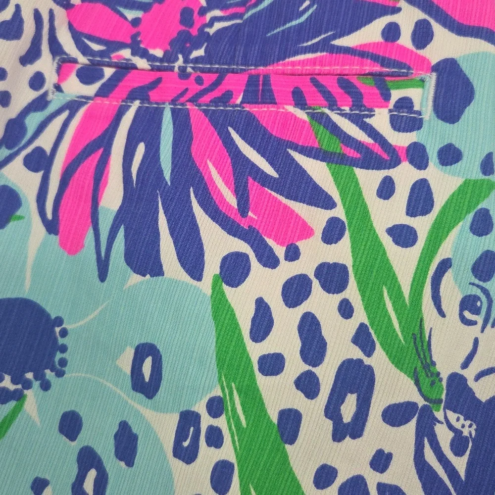 🌺Lilly Pulitzer Beautiful, Tropical Themed Callahan Shorts In Great Condition🌺 - Picture 8 of 15